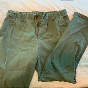 Green Old Navy chinos